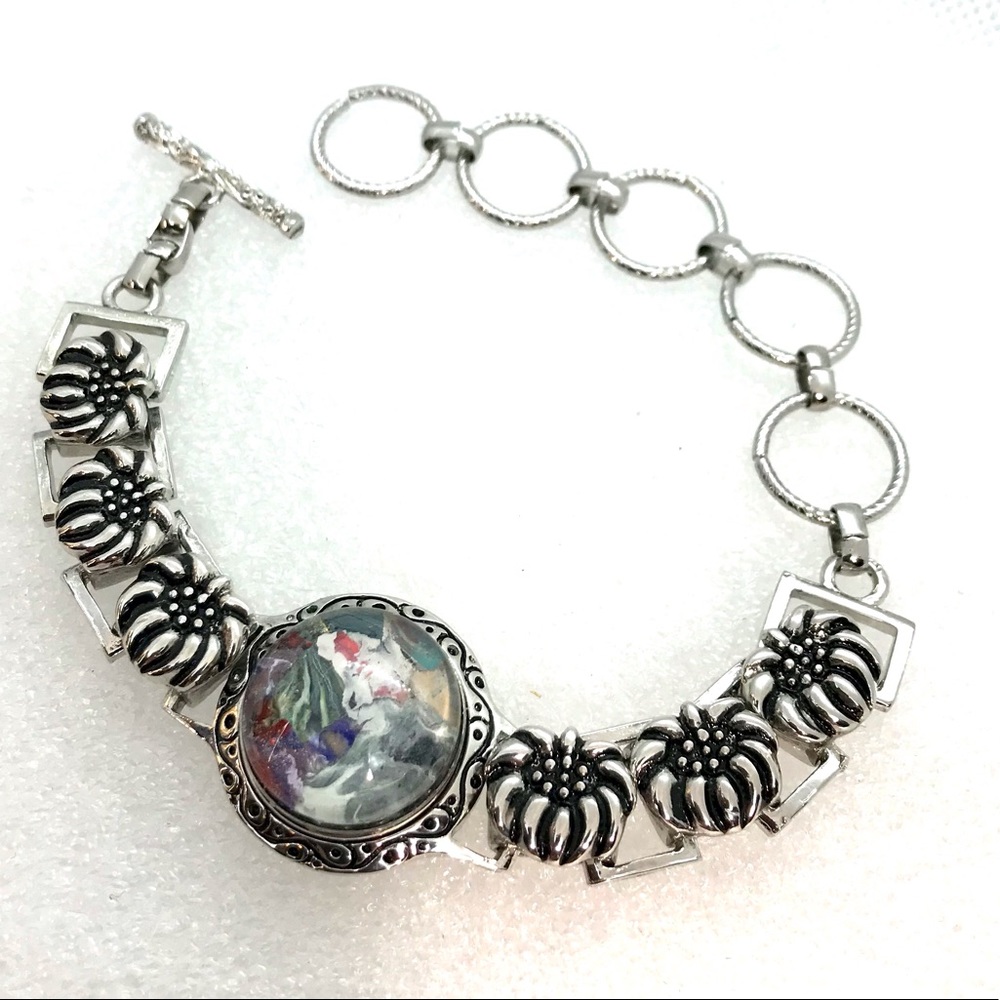 Snap bracelet with Handmade 20mm snap SB20